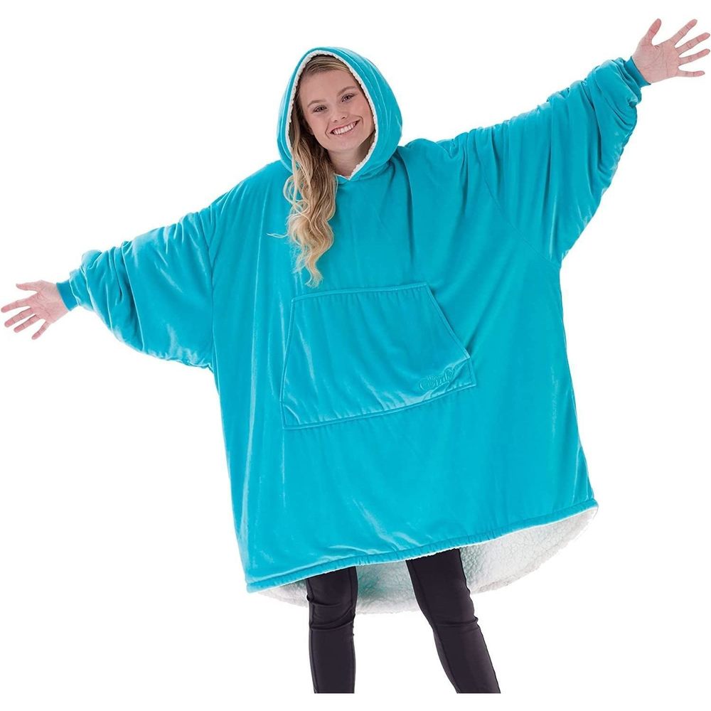 NEW THE COMFY Original | Sherpa Lined Microfiber Fleece Wearable Blanket, Oversi
